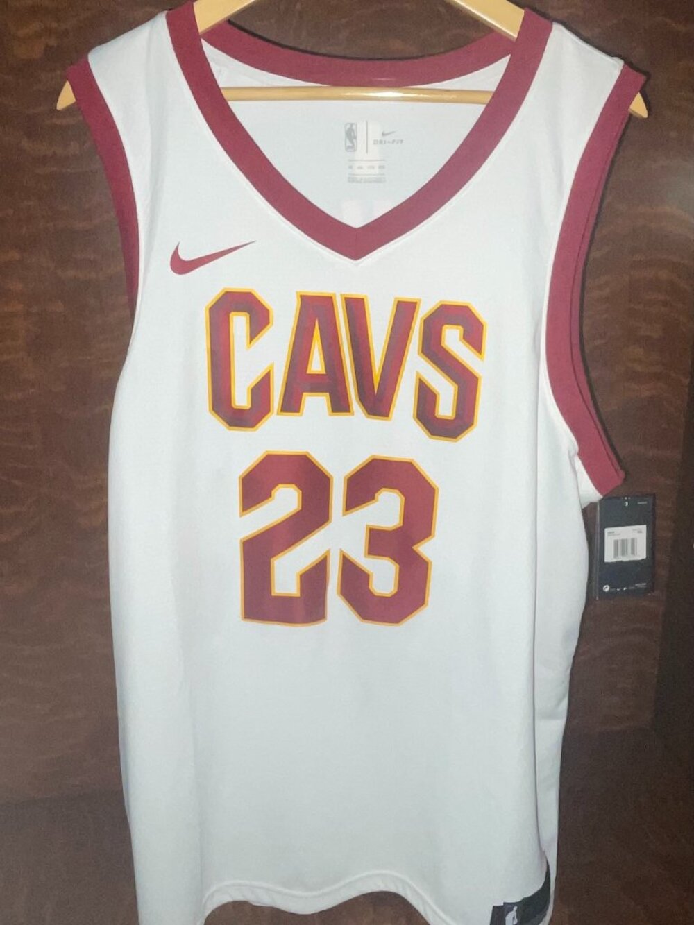 Lebron James Finals Authentic Swingman Home Jersey
